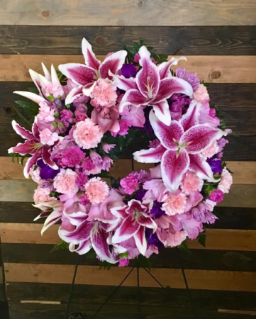 Beautiful Spirit Wreath in Lakeside, CA | Finest City Florist