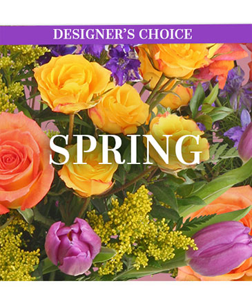Beautiful Spring Florals Designer's Choice in White Stone, VA | Country Cottage