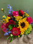 Beautifully Bright Arrangement in a vase