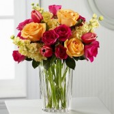 Beauty and Grace Vased Arrangement Semi-Compact