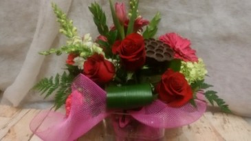 Beauty for You Large Cube Arrangement