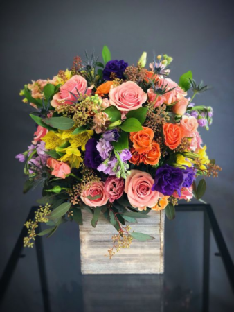 Beauty in a Box Fresh Floral Arrangement