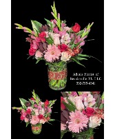 Beauty in Bloom Fresh cut flowers in a vase