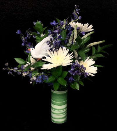 Beauty In Blue Sympahty Blue & White Design