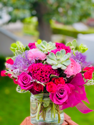 Beauty & The Pinks Vase