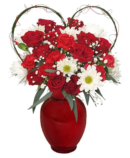 Because I Love You Flower Arrangement Flower Bouquet