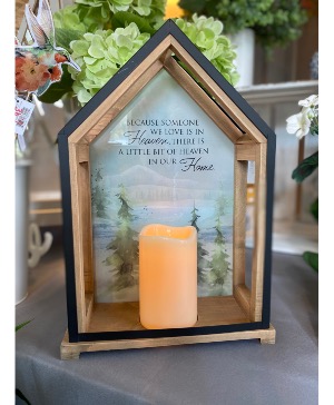 “Because Someone We Love Is In Heaven” Lantern 