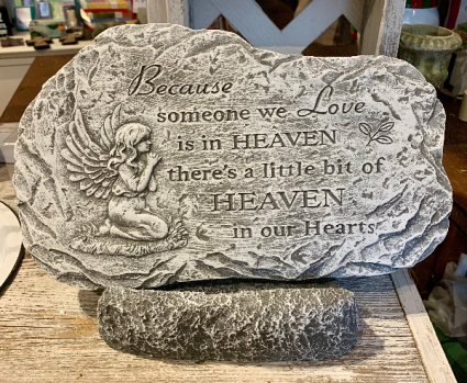 Because Someone We Love Memorial Stone