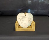 Because someone we love - Small Plaque Plaque