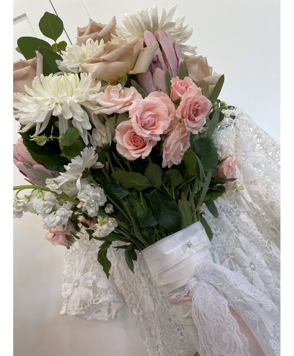 Beckis' Protea Bouquet Bridal Bouquet