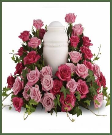 Bed of Pink Roses  in Arlington, TX | Erinn's Creations Florist