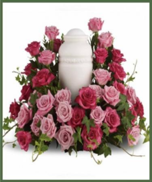 Bed of Pink Roses in Arlington, TX | Lige Green Flowers Bed of Pink Roses in Arlington, TX | Lige Green Flowers