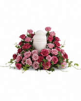 Bed of Roses Cremation Wreath