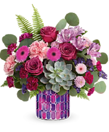 Bedazzling Beauty  vase arrangement in Kanata, ON | Ginestra Flower Shop