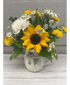 Bee cheerful mug 