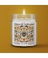 “Bee Happy” chamomile and jasmine  5 OZ Candle - KALAMAZOO CANDLE COMPANY