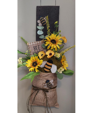 "Bee Happy" Wall Board Gift Item