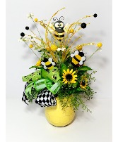 Bee-kind fresh flower arrangement