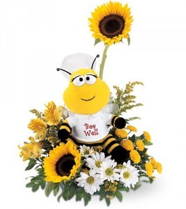 Bee Well Bouquet mixed arrangement