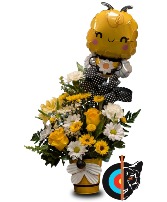 “Bee” My  Valentine Fresh Flower