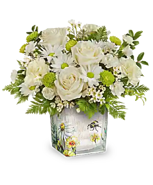 Bee Sweet Bouquet cube