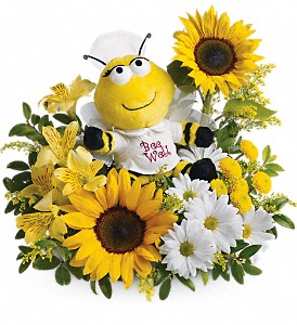 Bee Well Bouquet (Plush Bee included)