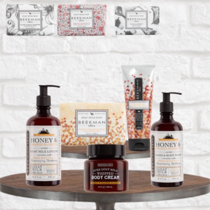 Beekman Goat Soap & Lotion