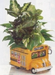 BEEP BEEP! SCHOOL IS BACK IN SESSION Ceramic Planter