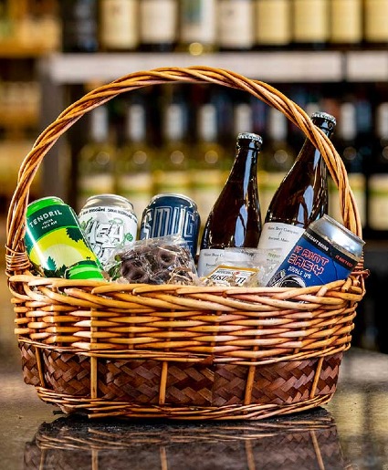 Beer and Snacks Gift Basket