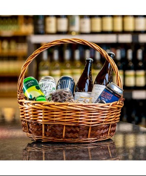 Beer and Snacks  Gift Basket