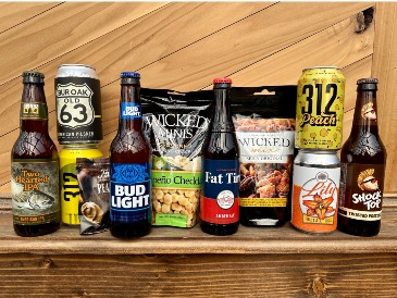 Beer Lover's Basket in Jefferson City, MO | RIVER CITY FLORIST & GIFTS Beer Lover's Basket in Jefferson City, MO | RIVER CITY FLORIST & GIFTS