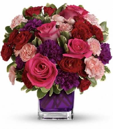 Bejeweled Beauty Cube Arrangement