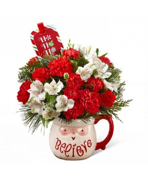 Believe Santa Mug ( 10 available) Christmas