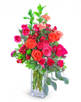 Bellini Sunset Flower Arrangement
