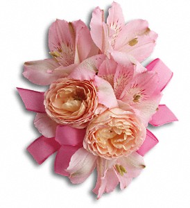 Wedding* Beloved Blooms Corsage T200-3a  in Fort Worth, TX | DAVIS FLORAL DESIGNS