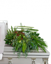 Beloved Botanics Casket Spray Sympathy
