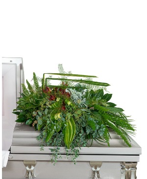 Beloved Botanics Casket Spray Sympathy