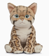 Bengal Kitten Plush  Gift Keepsake