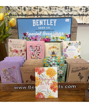 Bentley Seed Packets  in Gainesville, TX | Abundant Blooms Florist