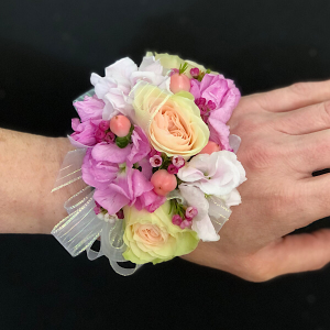 Berries and Cream Corsage