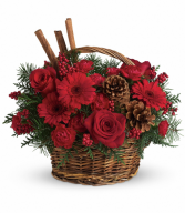 Berries And Spice All-Around Floral Arrangement
