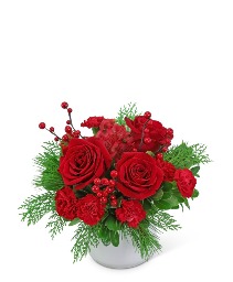 Berry and Bright Flower Arrangement