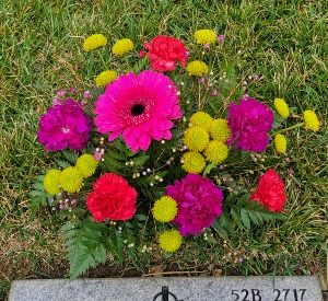 Berry Blitz Grave Site Flowers 