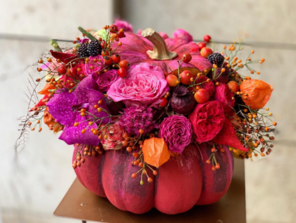 Berry Cinnamon Fall Pumpkin