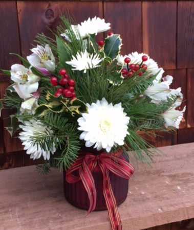 Berry Merry Christmas Holiday Arrangement