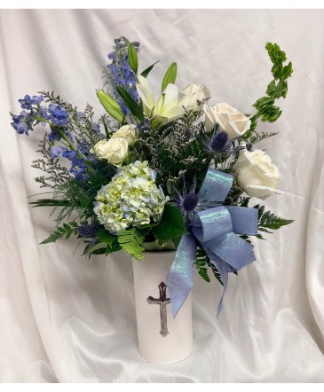 Beside The Still Waters Sympathy Arrangement in Cabot, AR | Petals and Plants Florist, Inc