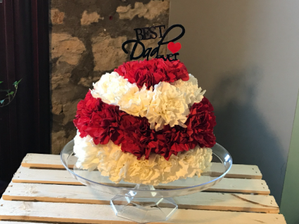 Best Dad Flower Cake Not Edible Flower Cake