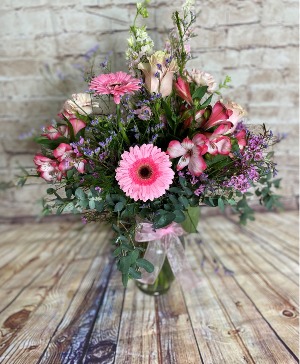 BEST DAY BOUQUET VASE ARRANGEMENT