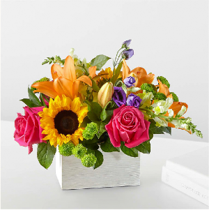 Best Day Box Bouquet Floral Arrangement