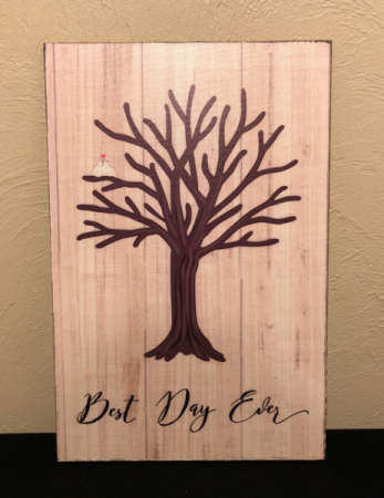 Best Day Ever... Thumbprint Guest Book Sign
